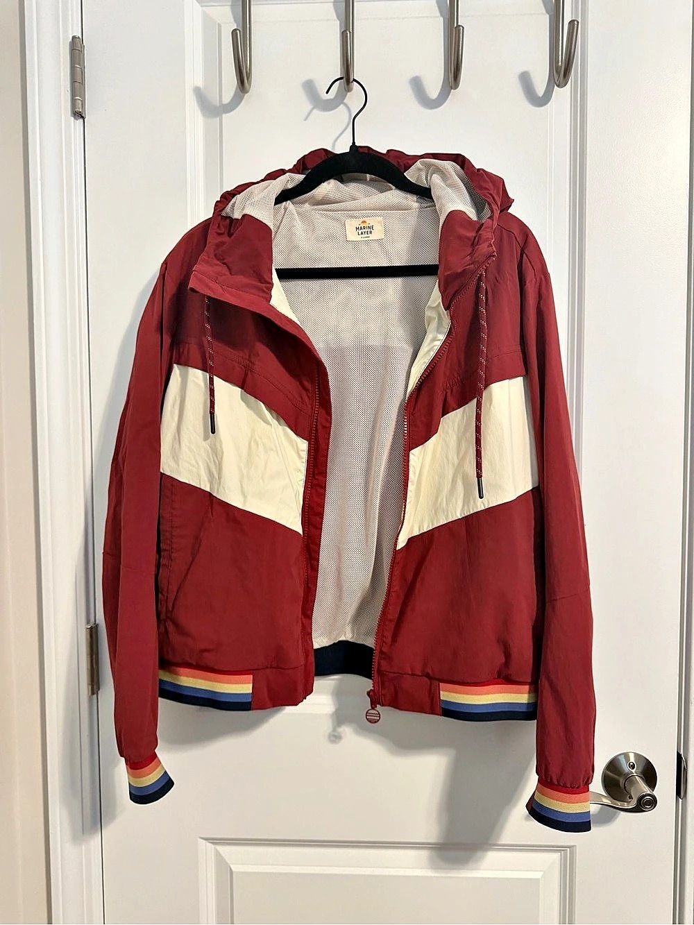 Marine Layer Colorblock Windbreaker XL